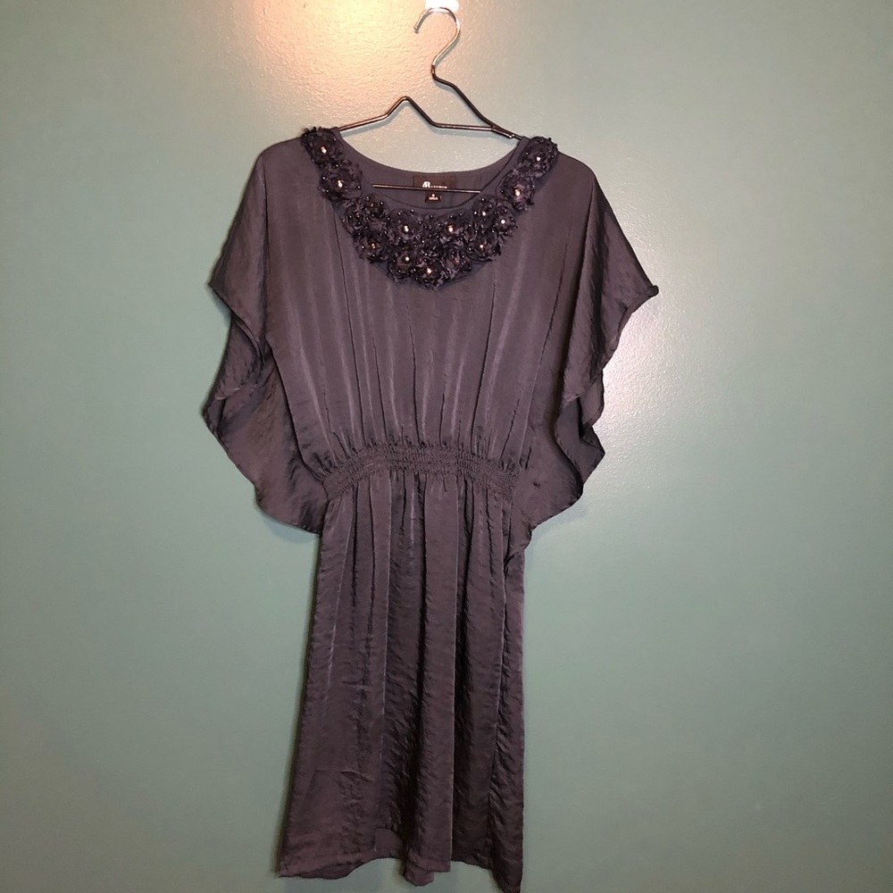 Navy Blue embellished AB Studio dress
